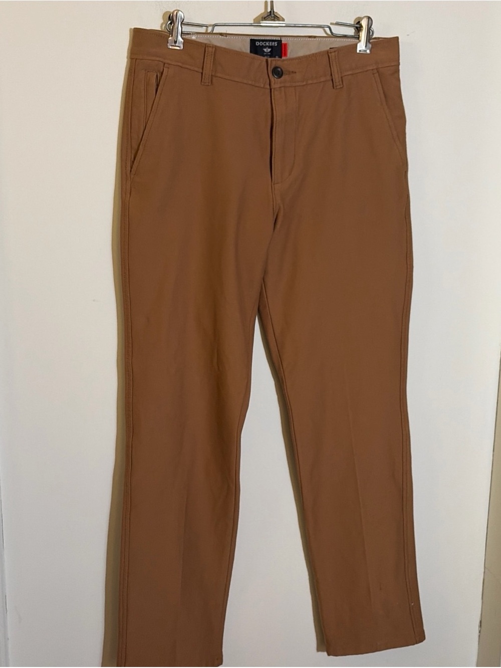 Dockers Men's Chinos in Warm Tan Brown